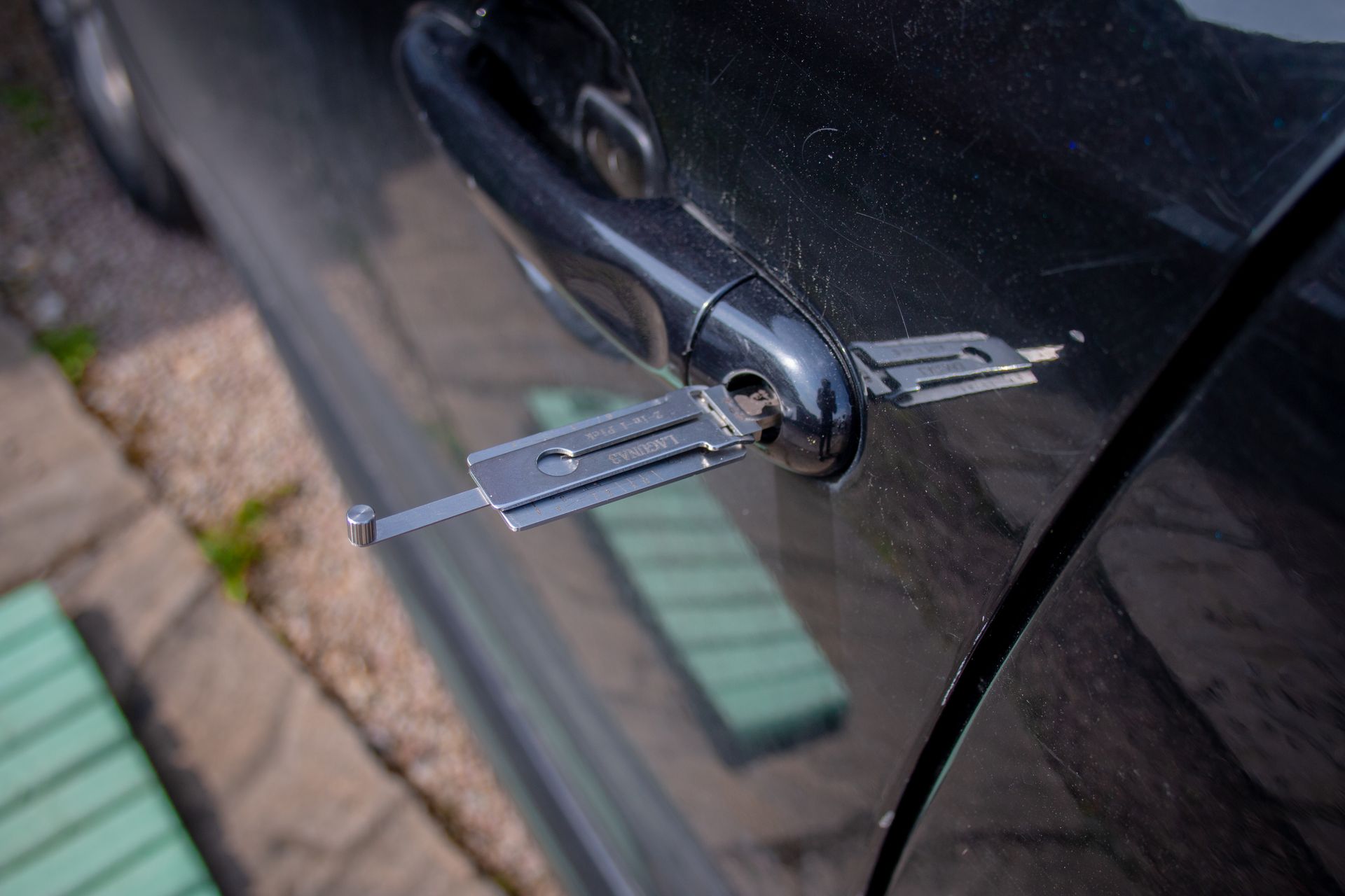 Emergency lockout, non-destructive entry with pick tools, by A Phoenix Locksmith in Phoenix, Arizona